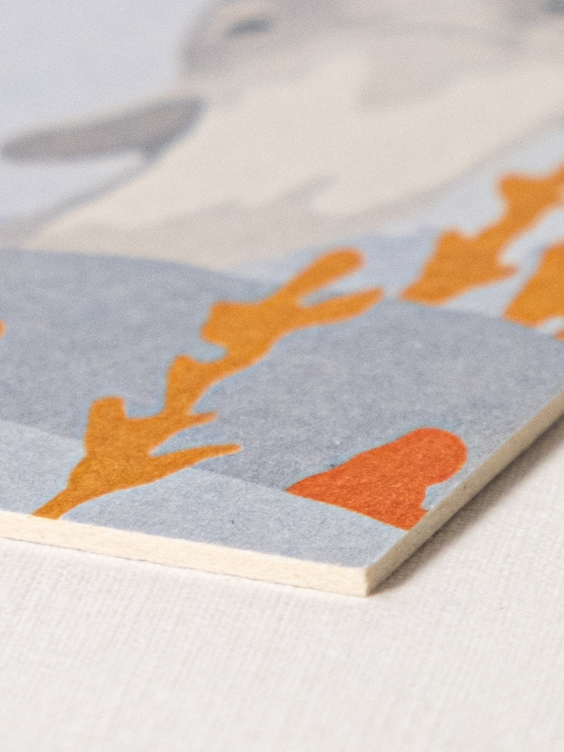 Postkarte | mini Kunstdruck DELFINMAMA & BABY