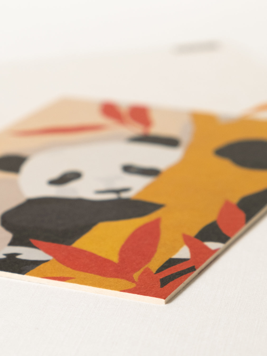 Postkarte | mini Kunstdruck PANDABÄR