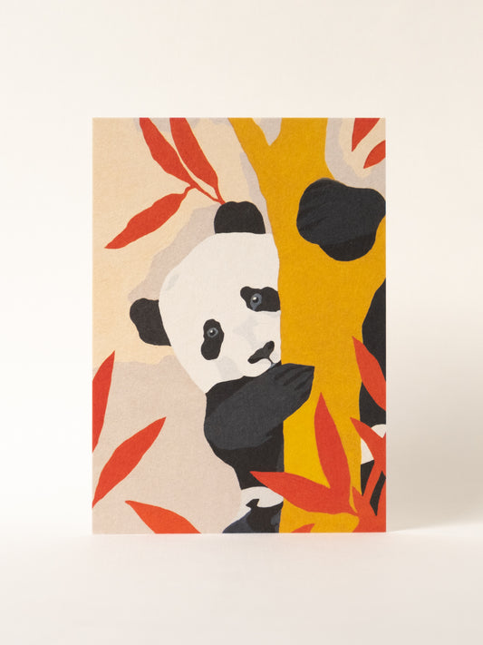 Postkarte | mini Kunstdruck PANDABÄR