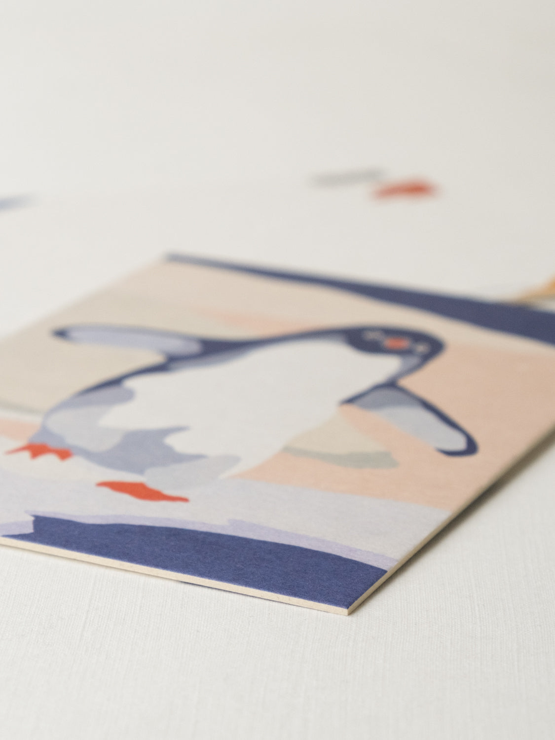 Postkarte | mini Kunstdruck PINGUIN